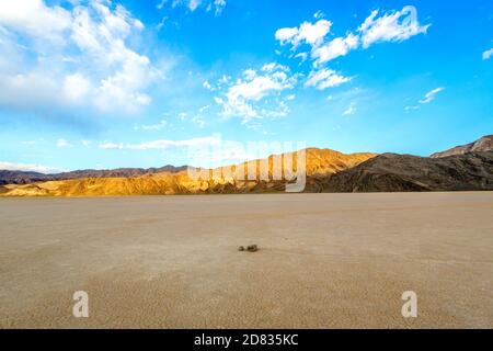 Rennstrecke Playa im Death Valley, Kalifornien-USA Stockfoto