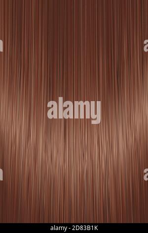 Realistische goldbraun Brünette Haar Textur Hintergrund Stock Vektor