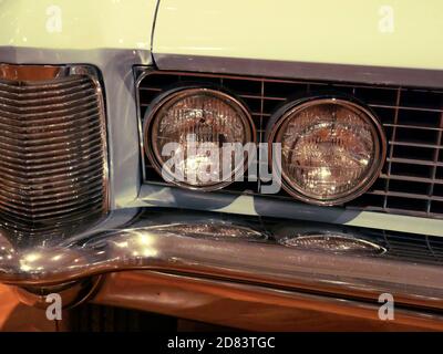 1963 Buick Riviera Scheinwerfer und Frontkotflügel beim Henry Ford Museum Stockfoto
