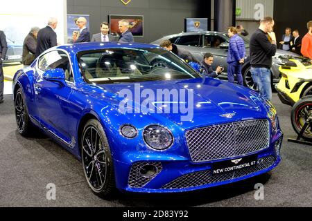 wien, österreich, jan 09 2019, wiener Autoshow, bentley Continental Stockfoto