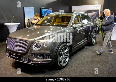 wien, österreich, jan 09 2019, wiener Autoshow, bentley bentagya Stockfoto