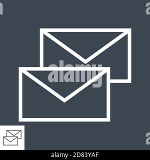 Symbol Für Postleitung Stock Vektor