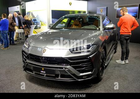 wien, österreich, jan 09 2019, wiener Autoshow, lamborghini Urus Stockfoto