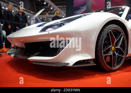 wien, österreich, jan 09 2019, wiener Autoshow, ferrari Stockfoto