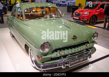 wien, österreich, jan 09 2019, wiener Autoshow, opel kapitaen Stockfoto