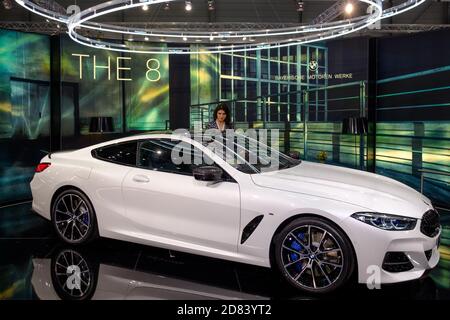 wien, österreich, jan 09 2019, wiener Autoshow, bmw Coupé Stockfoto