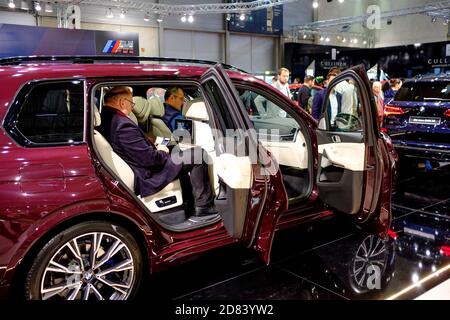 wien, österreich, jan 09 2019, vienna autoshowbmw x7 suv Stockfoto