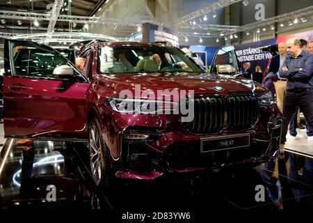 wien, österreich, jan 09 2019, vienna autoshowbmw x7 suv Stockfoto
