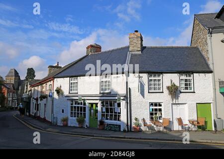 Cozy Corner Café und Restaurant, High Street, Builth Wells, Brecknockshire, Powys, Wales, Großbritannien, Großbritannien, Großbritannien, Großbritannien, Europa Stockfoto