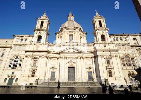 Kirche Sant'Agnese in Agone, Piazza Navona, Rom, Italien Stockfoto