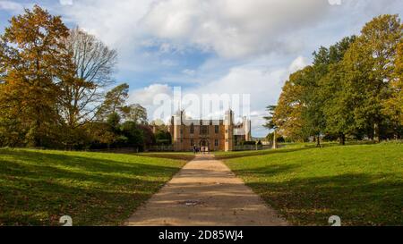 Charlecote Park's 16. Jahrhundert Country House Stockfoto