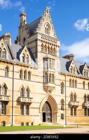 Oxford University Christ Church College Oxford von Broad Walk Oxford Oxfordshire England GB Europa Stockfoto