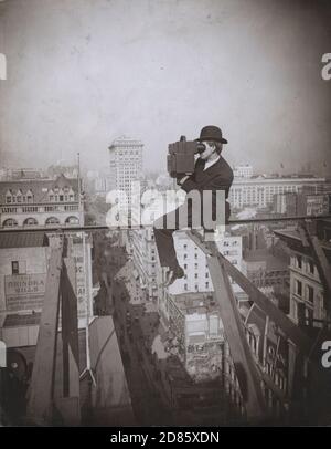 Vintage-Foto Underwood und Underwood - oberhalb der Fifth Avenue, Blick nach Norden - New York 1905 Stockfoto