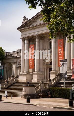 UK, London, Millbank, Tate Britain Kunstgalerie Stockfoto