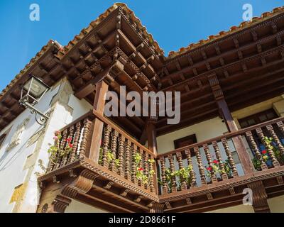 Santillana del Mar, Spanien - 28. Dezember 2019 -Santillana del Mar Stadt mit einem historisch-künstlerischen Wert, zusammen mit der natürlichen Enklave, ist einer von Stockfoto