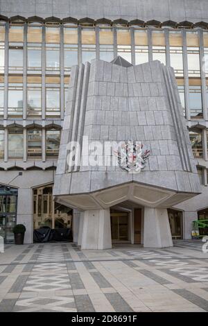 London, Vereinigtes Königreich - 30. Oktober 2017:- die Guildhall der City of London Stockfoto