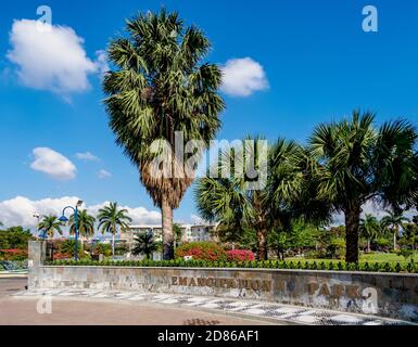 Emanzipation Park, Kingston, Saint Andrew Parish, Jamaika Stockfoto