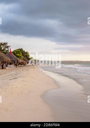 Seven Mile Beach, Long Bay, Negril, Westmoreland Parish, Jamaika Stockfoto