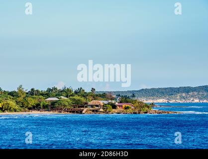 Jack Sprat Beach, Treasure Beach, Saint Elizabeth Parish, Jamaica Stockfoto