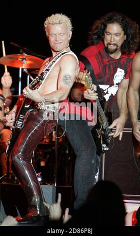 Billy Idol in concert at Sunfest, Palm Beach, FL, 4/30/05 [[cad]] Stockfoto