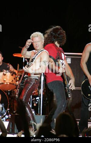 Billy Idol in concert at Sunfest, Palm Beach, FL, 4/30/05 [[cad]] Stockfoto