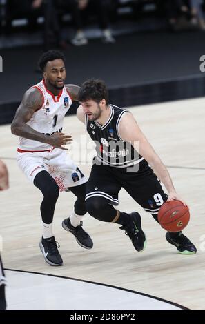 Bologna, Italien. Oktober 2020. 21/10/2020 - Stefan Markovic von Virtus Segafredo Bologna während des Eurocup-Spiels Virtus Segafredo Bologna gegen AS Monaco - Foto Michele Nucci/LM Credit: Michele Nucci/LPS/ZUMA Wire/Alamy Live News Stockfoto