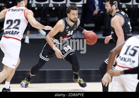 Bologna, Italien. Oktober 2020. 21/10/2020 - Kyle Weems von Virtus Segafredo Bologna während des Eurocup-Spiels Virtus Segafredo Bologna vs AS Monaco - Photo Michele Nucci/LM Credit: Michele Nucci/LPS/ZUMA Wire/Alamy Live News Stockfoto