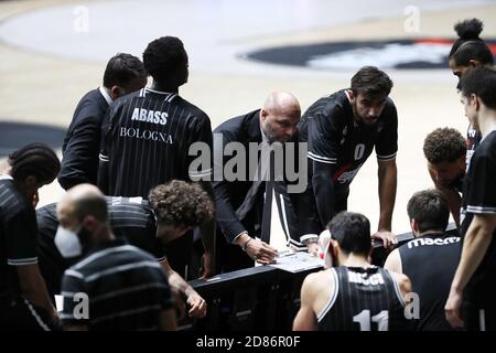 21/10/2020 - Aleksandar Djordjevic, Chefkoah von Virtus Segafredo Bologna während des Eurocup-Spiels Virtus Segafredo Bologna gegen AS Monaco - Foto Mi C Stockfoto