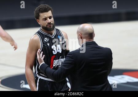 Bologna, Italien. Oktober 2020. 21/10/2020 - Kyle Weems von Virtus Segafredo Bologna während des Eurocup-Spiels Virtus Segafredo Bologna vs AS Monaco - Photo Michele Nucci/LM Credit: Michele Nucci/LPS/ZUMA Wire/Alamy Live News Stockfoto