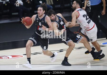 21/10/2020 - Alessandro Pajola von Virtus Segafredo Bologna während der Eurocup Spiel Virtus Segafredo Bologna vs AS Monaco - Foto Michele Nucci Credi Stockfoto