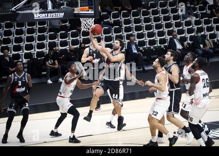 Bologna, Italien. Oktober 2020. 21/10/2020 - Milos Teodosic von Virtus Segafredo Bologna während des Eurocup-Spiels Virtus Segafredo Bologna gegen AS Monaco - Photo Michele Nucci /LM Credit: Michele Nucci/LPS/ZUMA Wire/Alamy Live News Stockfoto