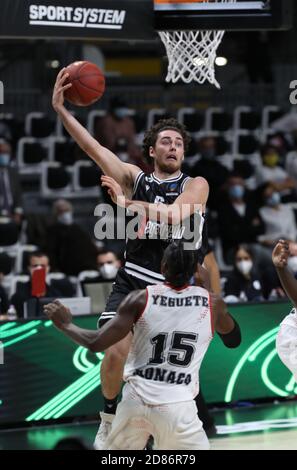 21/10/2020 - Alessandro Pajola von Virtus Segafredo Bologna während der Eurocup Spiel Virtus Segafredo Bologna vs AS Monaco - Foto Michele Nucci Credi Stockfoto