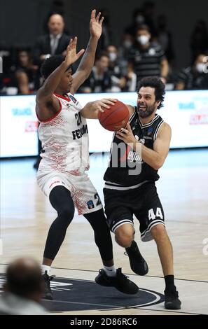 Bologna, Italien. Oktober 2020. 21/10/2020 - Milos Teodosic von Virtus Segafredo Bologna während des Eurocup-Spiels Virtus Segafredo Bologna gegen AS Monaco - Photo Michele Nucci /LM Credit: Michele Nucci/LPS/ZUMA Wire/Alamy Live News Stockfoto