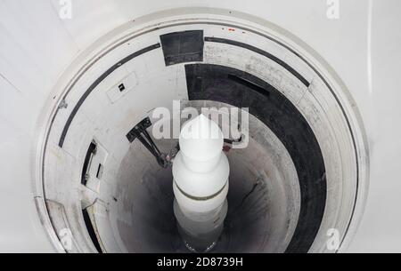 Minuteman Rakete National Historic Site Stockfoto