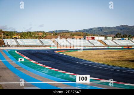 Illustration Strecke, Piste, Tribünen, Gradins, während der Formel 1 Heineken Grande Pr..Mio de Portugal 2020, Portugiesischer Grand Prix, ab Oktober C. Stockfoto