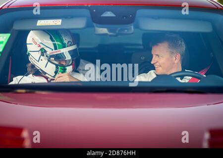GIOVINAZZI Antonio (ita), Alfa Romeo Racing ORLEN C39, RÄIKKÖNEN Kimi (FIN), Alfa Romeo Racing ORLEN C39, Portrait während der Formel 1 Heineken Gr C Stockfoto