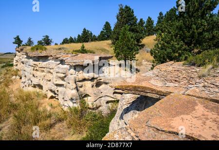 Rosebud Battlefield State Park Stockfoto