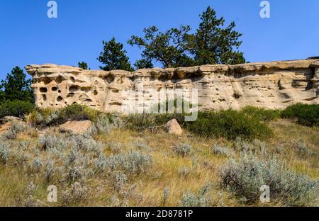 Rosebud Battlefield State Park Stockfoto
