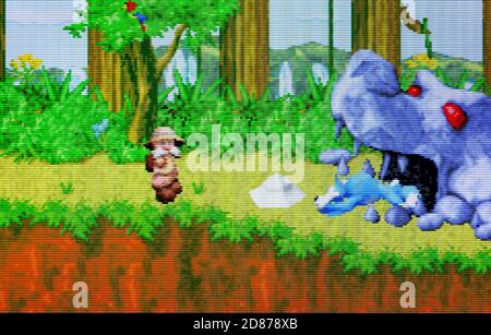 Sabre Wulf - Nintendo Game Boy Advance Videogame - Editorial Nur verwenden Stockfoto