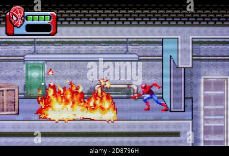 Spider-Man 3 - Nintendo Game Boy Advance Videogame - Editorial Nur verwenden Stockfoto