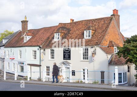 William Cook Antiquitätengeschäft, High Street, Hungerford, Berkshire, England, Vereinigtes Königreich Stockfoto