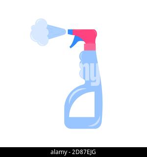 Antiseptische Spray Symbol Vektor-Illustration in flachem Design Stock Vektor