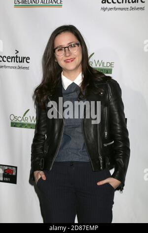 LOS ANGELES - FEB 23: Shannon Marie Woodward bei den 12. Oscar Wilde Awards in den Bad Robot Studios am 23. Februar 2017 in Santa Monica, CA Stockfoto