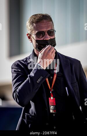 COULTHARD David (gbr), ehemaliger F1-Fahrer, Portrait während der Formel 1 Heineken Grande Pr.Mio de Portugal 2020, Portugiesischer Grand Prix, ab Oktober C. Stockfoto