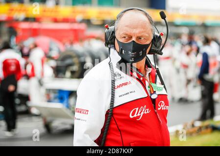 Startaufstellung, Grille de DEPART, VASSEUR Frederic (Fra), Teamchef von Alfa Romeo Racing ORLEN, Portrait während der Formel 1 Heineken Grande PR C Stockfoto