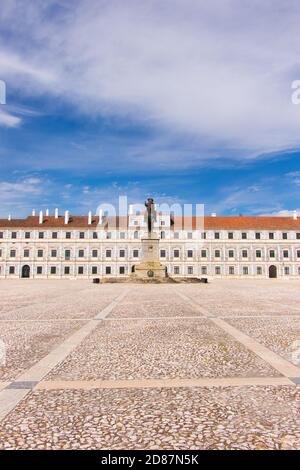 Vila Vicosa Herzogspalast in Alentejo, Portugal Stockfoto