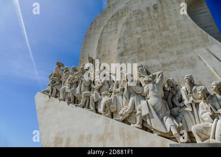 Denkmal der Entdeckungen in Lissabon, schöne Foto digital bild Stockfoto