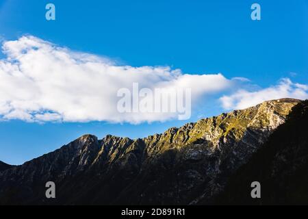 Caporetto, Kozjak Wasserfälle, Isonzo Fluss eingebettet in die Julischen Voralpen. Slowenien Stockfoto