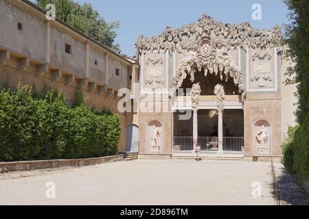 Buontalenti Grotte in den Boboli Gärten in Florenz, Italien Stockfoto