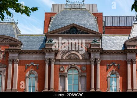 James Renwick Jr's 1858 Gallery das erste Gebäude in den Vereinigten Staaten, das speziell als Kunstmuseum gebaut wurde. Es wurde entworfen, um dem Louvre zu ähneln Stockfoto